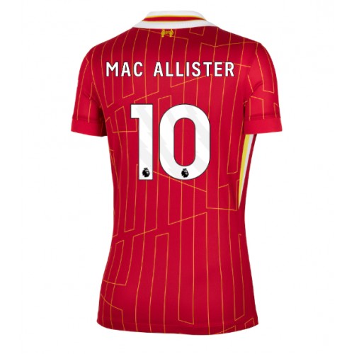 Fotballdrakt Dame Liverpool Alexis Mac Allister #10 Hjemmedrakt 2024-25 Kortermet